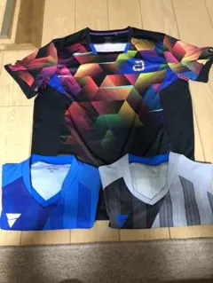 卓球ユニフォーム　3色セット　2XL 3XL