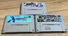 【中古・起動確認済】ロックマンX1 X2 X3 3本セット　カセットのみ