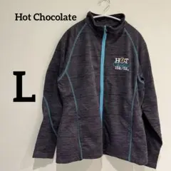 Hot Chocolate 【L】ランニングジャケット スポーツウエア 黒 青