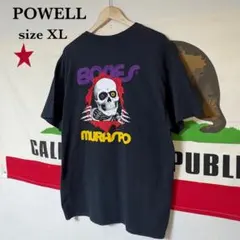 POWELL PERALTA BONES Tシャツ サイズXL ブラック スカルのサムネイル