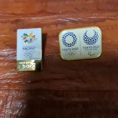 長野オリンピック・東京2020ピンバッジセット