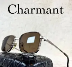 Charmant　ビンテージサングラス　ブラウンレンズ(度入り)シルバーフレームのサムネイル