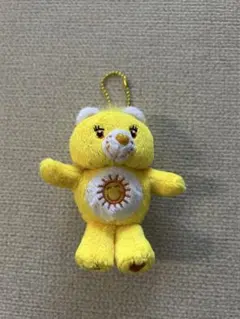 ケアベア　ファンシャインベア　キーホルダーマスコット