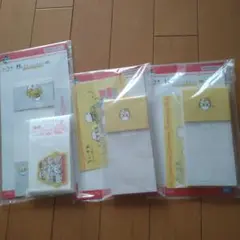 新品未使用☆一番くじ　ちいかわ　みんなでラーメン　H賞三点セット