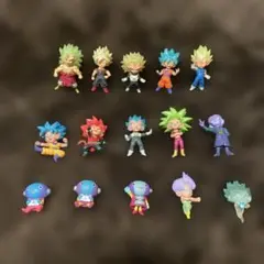 ドラゴンボール ミニフィギュアセット 15体（中古品）