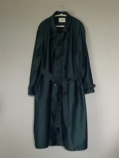 【極希少】OUTIL ロングコート MANTEAU UZES ブラックインディゴ BLACK INDIGO LINEN COAT [ OUTIL ] - spares