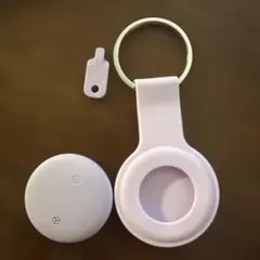 紛失防止タグ パープル