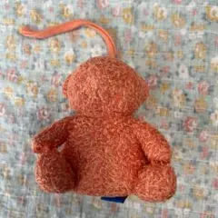 Hippopotamusタオル生地　鈴入くまのぬいぐるみ