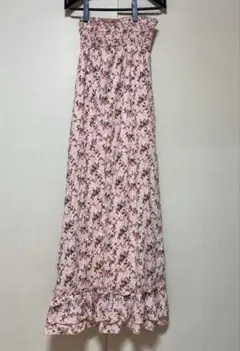 夢展望♡花柄マキシワンピース