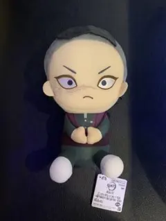 新品未使用 不死川玄弥 鬼滅の刃 でっかいぽふっとぬいぐるみ⑦