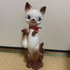 チアリーチャム 貯金箱 昭和 レトロ 陶器 ファンシー - メルカリ
