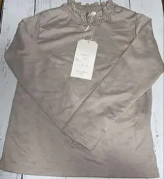 【120】　タグ付き未着用　長袖　女の子　グレー