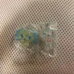 ジュエルペット　めじるしアクセサリー　ルビー　サフィー 2個セット