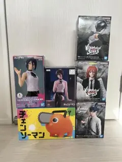 チェンソーマンフィギュアまとめ売り6体セット　レゼ　ポチタ　ボム　早川アキ