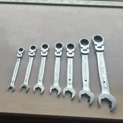 TONE コンビネーションレンチ 7本セット 収納ケース付き