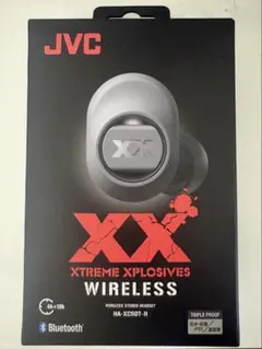 JVC HA-XC50T グレー ワイヤレスステレオイヤホン本体のサムネイル