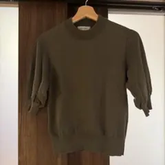 WRAPINKNO 半袖ニット　0サイズ