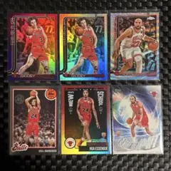 NBA Chicago Bulls 2025 Topps 6枚セット