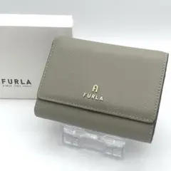 極美品 FURLA 長財布 ダフネ アーチロゴ レザー 近年モデル 付属品完備 