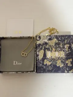 Dior ディオール Clair D Lune ネックレス ゴールド
