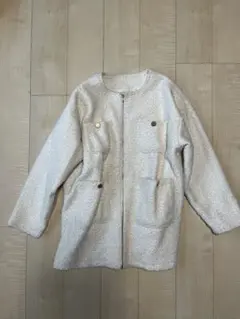 ダブルジップ ブルゾン