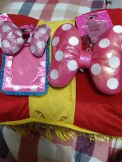 ミニーのファンダーランド　キーチェーンとカードケース