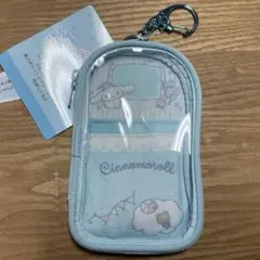 サンリオキャラクターズ　シナモロール　アクリルスタンドホルダー（ポーチ）