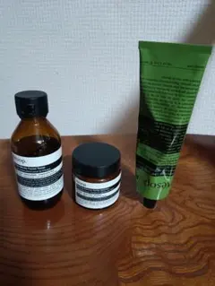 Aesop フェイシャルトナー・クリーム・ボディバーム セット