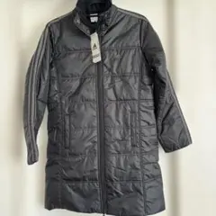 新品未使用　adidas ブラックロングコート