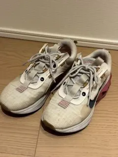 Nike Air Max 2021スニーカー（ホワイト、ピンク、カーフレザー）