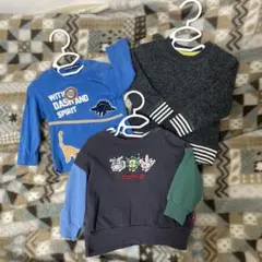 ベビー服　男の子　長袖　80cm 保育園着　まとめ売り