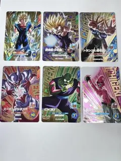 ドラゴンボールスーパーダイバーズ　6枚セット