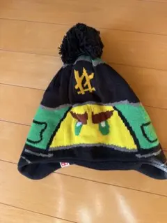 【H&M】LEGOレゴニンジャ柄ニット帽 ポンポン付き