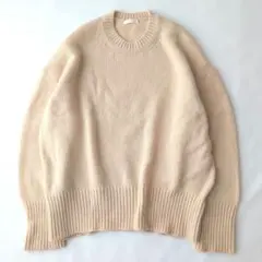 ギャルリーヴィー ファインウール クルーネックプルオーバー 人気Mサイズ