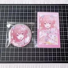 プロセカ サンリオ コラボ 桃井 愛莉 マイメロディ グリッター缶バッジ