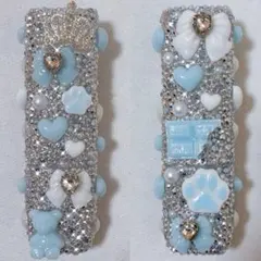 iQOSイルマワンケースデコ 水色