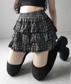 ティアードミニスカート