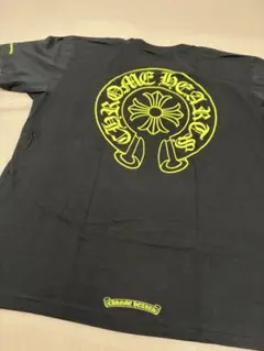 【新品未使用】クロムハーツ Tシャツ XLサイズ（ネオンライムプリント）のサムネイル