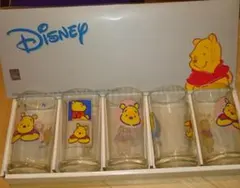 プーさん グラス セット コップ 当時品
