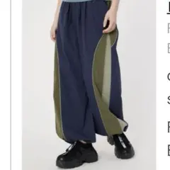 【RODEO CROWNS WIDE BOWL】W/R OVER ナイロンパンツ