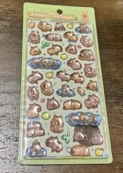 正規品 ボンボン ドロップ シール ボンドロ カピバラ 動物園 クーリア