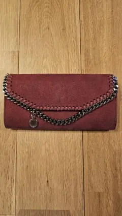 Stella McCartney チェーン 長財布 ボルドーのサムネイル