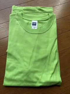 Jellan 蛍光グリーン 綿Tシャツ Mのサムネイル