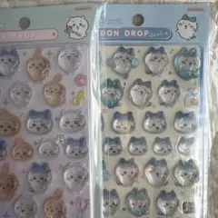 【正規品】ボンボンドロップシール ちいかわ　2枚セット