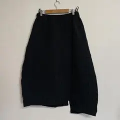 618 萌　M-L ロングスカート　ブラック