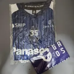 ガンバ大阪　配布ユニ　 創立35周年記念Tシャツ+手ぬぐいセット