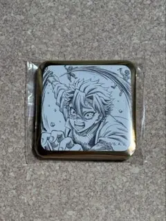 不死川実弥　スクエア缶バッジ