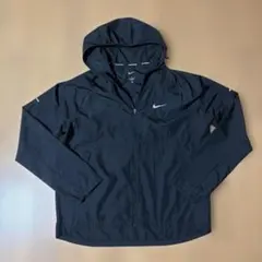 Nike ランニング フード付きウィンドブレーカー L ブラック