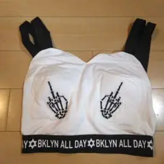 B'klyn All Day スケルトンブラトップ