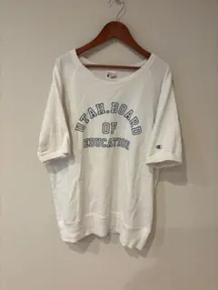 champion ランタグ 復刻 半袖スウェット ３段染み込みプリントXLサイズ
